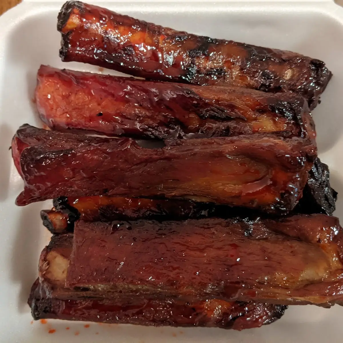 bar-b-q spare ribs 烧排骨